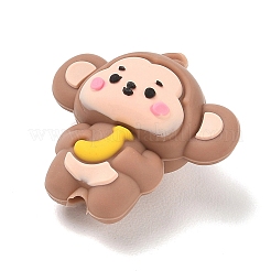 Animal Theme Silicone Beads&nbsp;SIL-E013-03N
