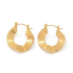304 Stainless Steel Hoop Earrings for Women&nbsp;EJEW-U046-04G