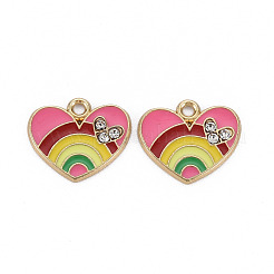 Alloy Enamel Charms&nbsp;LS-ENAM-S126-094-NR