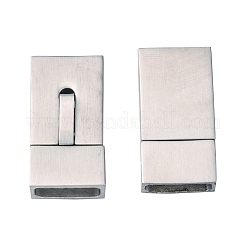 Tarnish Resistant 304 Stainless Steel Bayonet Clasps&nbsp;STAS-P180-38P