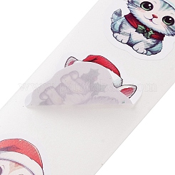 Christmas Round with Word Roll Stickers&nbsp;DIY-S045-01C