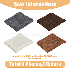 4Pcs 4 Colors Polyester Elastic Baby Wrap Cloth Blanket Swaddle Fabrics&nbsp;DIY-FH0006-55