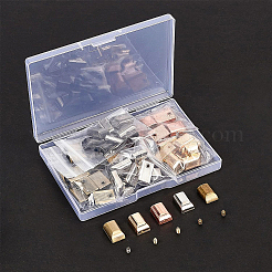 Alloy Bag Zipper Cord End&nbsp;PALLOY-BC0001-03