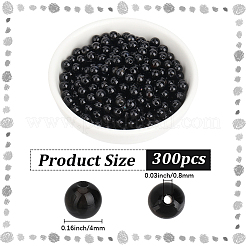 Natural Black Onyx Beads&nbsp;G-PA0002-38B