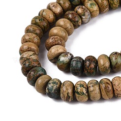 Natural Verdite Stone Beads Strands&nbsp;G-N367-02A-11