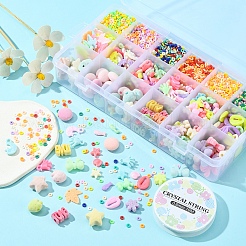 DIY Candy Color Bracelet Making Kit&nbsp;DIY-YW0006-26