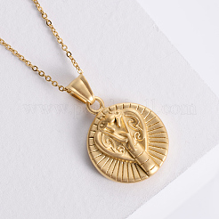 Vintage European Snake Animal Stainless Steel Pendant Necklaces for Men Women&nbsp;AN9541