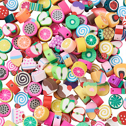 400Pcs 2 Style Fruit Theme DIY Stretch Bracelet Making Kits&nbsp;DIY-CD0001-15