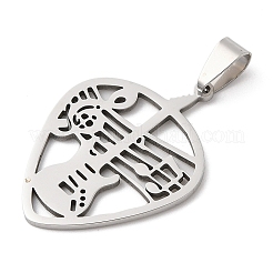 201 Stainless Steel Pendants&nbsp;STAS-Q341-27P