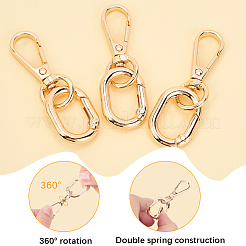 Alloy Swivel Clasps&nbsp;FIND-SP0003-22G