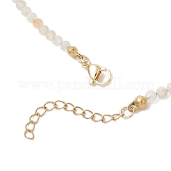 Brass & Alloy Bees Flower Leaf Star Bib Necklaces&nbsp;NJEW-JN05749