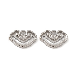 Non-Tarnish 304 Stainless Steel Pendant Rhinestone Settings&nbsp;STAS-F284-20P
