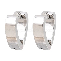 201 Stainless Steel Hoop Earrings&nbsp;EJEW-T056-02P