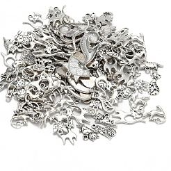 Kitten Theme Tibetan Style Alloy Pendants&nbsp;TIBEP-MSMC018-M2AS