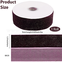 1 Roll Sparkle Single Face Velvet Ribbon&nbsp;OCOR-CY0002-21E