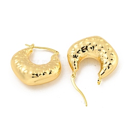 Rack Plating Brass Hoop Earrings&nbsp;EJEW-M247-29G