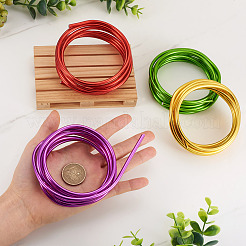 8 Roll 8 Colors Round Aluminum Wire&nbsp;AW-FW0001-03