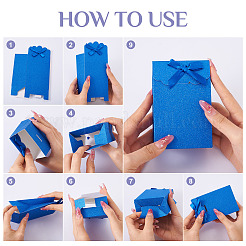 Rectangle Glitter Paper Gift Bags&nbsp;CARB-TAC0002-05A