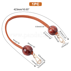 PU Leather Chain Bag Strap&nbsp;FIND-WH0093-14A