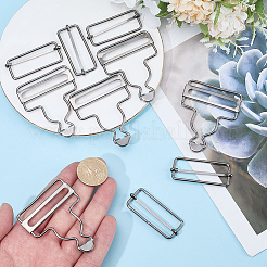 6Bags Adjustable Alloy Buckle&nbsp;FIND-CP0003-92A