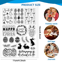 PVC Plastic Clear Stamps&nbsp;DIY-WH0618-0042