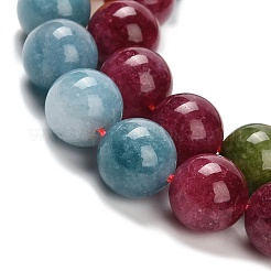 Natural White Jade Beads Strands&nbsp;G-Z097-A01-10mm-C