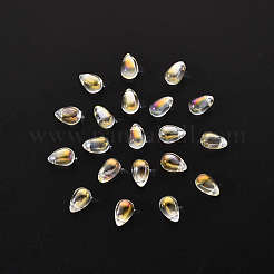 20Pcs Transparent Spray Painted Glass Charms&nbsp;GLAA-YW0001-03B