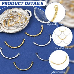 24Pcs 6 Styles Zinc Alloy Connector Charms&nbsp;FIND-YW0012-86