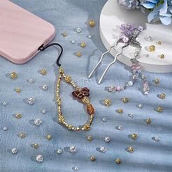 140Pcs Brass Hollow Beads&nbsp;KK-PH0013-77
