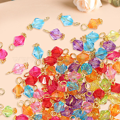 100Pcs Acrylic Pendants&nbsp;TACR-BM0001-07