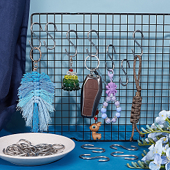 30Pcs 304 Stainless Steel S-shape Hooks&nbsp;STAS-PH0006-71