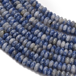 Natural Blue Spot Jasper Beads Strands&nbsp;G-Z110-B14-2x4mm