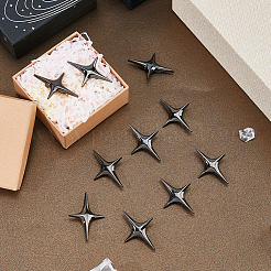 16Pcs Star Alloy Lapel Pins for Backpack Clothes&nbsp;JEWB-FH0002-96B