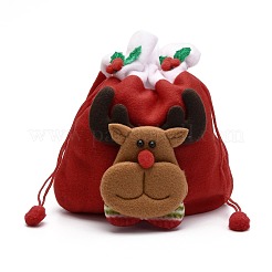 Christmas Velvet Candy Bags Decorations&nbsp;ABAG-I003-01D