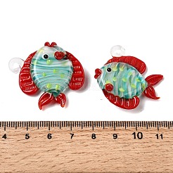 Handmade Lampwork Pendants&nbsp;LAMP-B035-01A-01