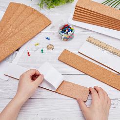 15Pcs Self-adhesive Cork Insulation Sheets&nbsp;AJEW-AR0004-84A
