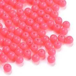 Fluorescent Acrylic Beads&nbsp;MACR-R517-6mm-04