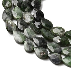 Natural Green Diopside Beads Strands&nbsp;G-B159-A17