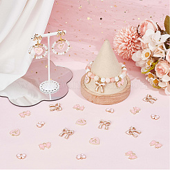 40Pcs 4 Styles Alloy Enamel Pendants&nbsp;ENAM-SC0006-08