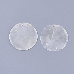 Capiz Shell Pendants&nbsp;LS-SHEL-S276-23B