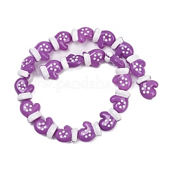 Baking Paint Glass Enamel Beads&nbsp;LAMP-R004-07D