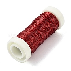 6 Rolls 6 Colors Baking Paint Iron Wire&nbsp;MW-K001-0.3mm