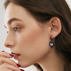 Alloy Studs Earrings Finding&nbsp;FIND-SP0003-18