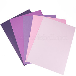 30Pcs 5 Colors Rectangle Craft Paper&nbsp;DIY-TAC0025-28