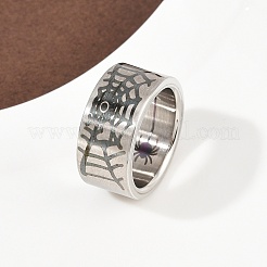 304 Stainless Steel Finger Rings&nbsp;LS-RJEW-A074-02P