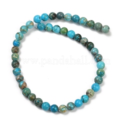 Dyed Natural Regalite/Imperial Jasper/Sea Sediment Jasper Beads Strands&nbsp;G-B124-C04-10