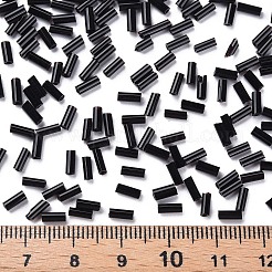 Opaque Colours Glass Bugle Beads&nbsp;SEED-N005-001-B04