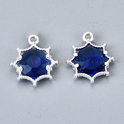 Faceted Glass Pendants&nbsp;GLAA-S191-002L-S-NR