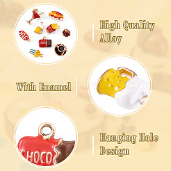 9Pcs 9 Styles Alloy Pendants&nbsp;ENAM-BG0001-03