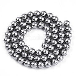 Baking Paint Pearlized Glass Pearl Bead Strands&nbsp;HY-N002-6mm-A01